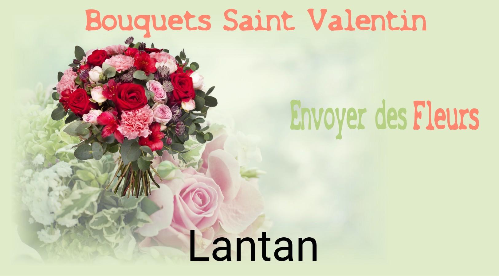 Roses de Saint-Valentin livrées à Lantan